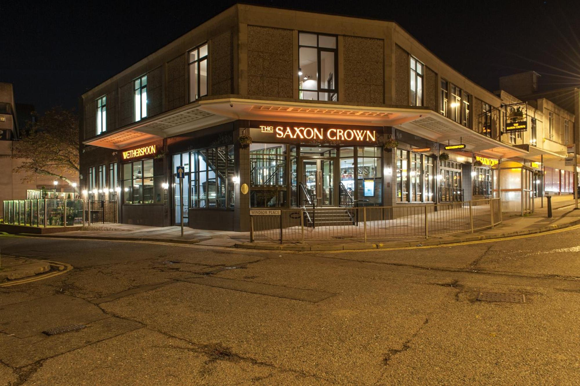 The Saxon Crown Wetherspoon Corby Zewnętrze zdjęcie